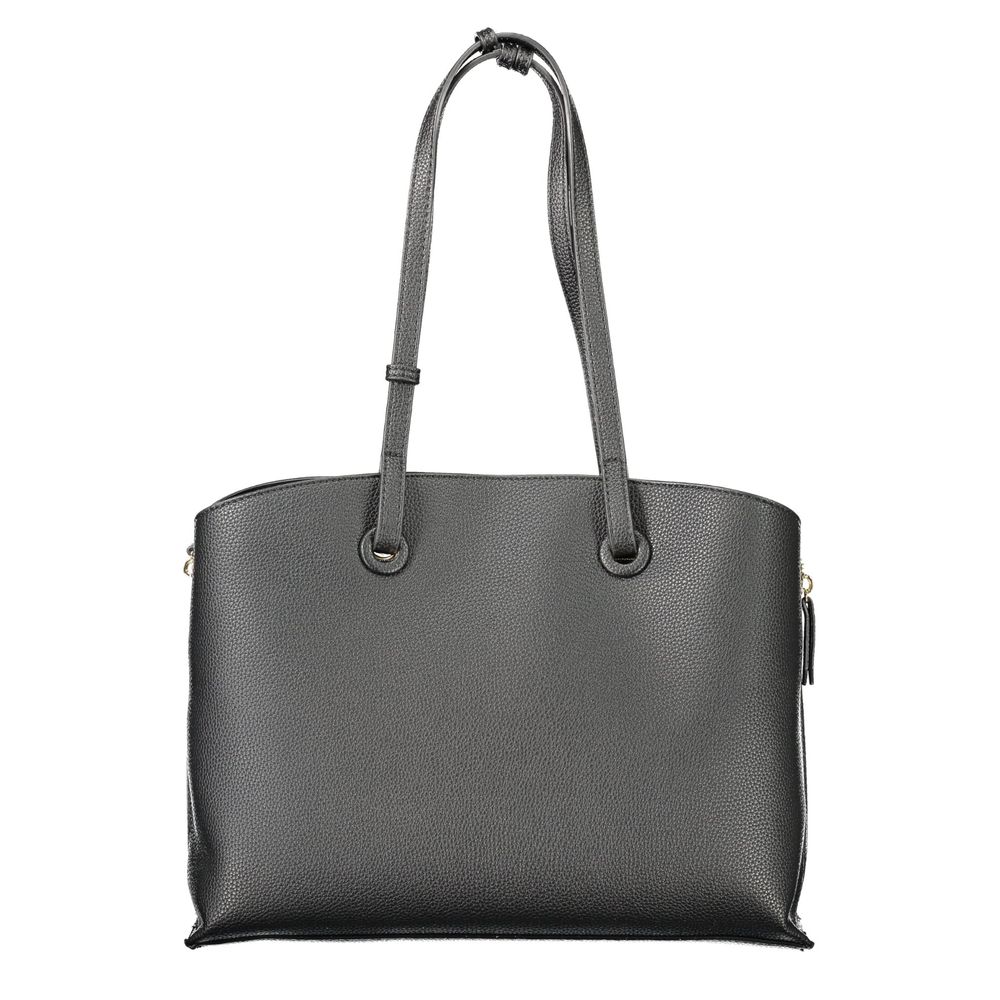 Mario Valentino Black Polyethylene Handbag for Women