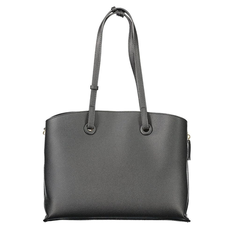 Mario Valentino Black Polyethylene Handbag for Women