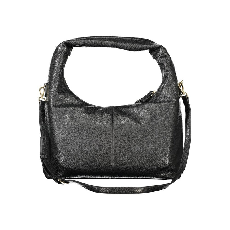 Mario Valentino Black Polyethylene Handbag for Women