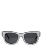 Dolce & Gabbana Pearl White Acetate Frame Domenico Shade Zonnebril