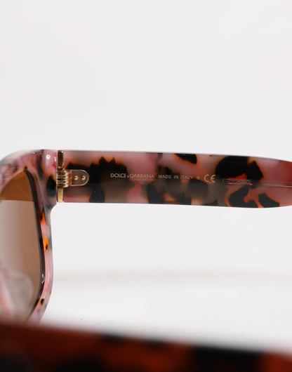 Lunettes de soleil Dolce &amp; Gabbana Havana Brown Black Eccentric Sartorial Eyewear