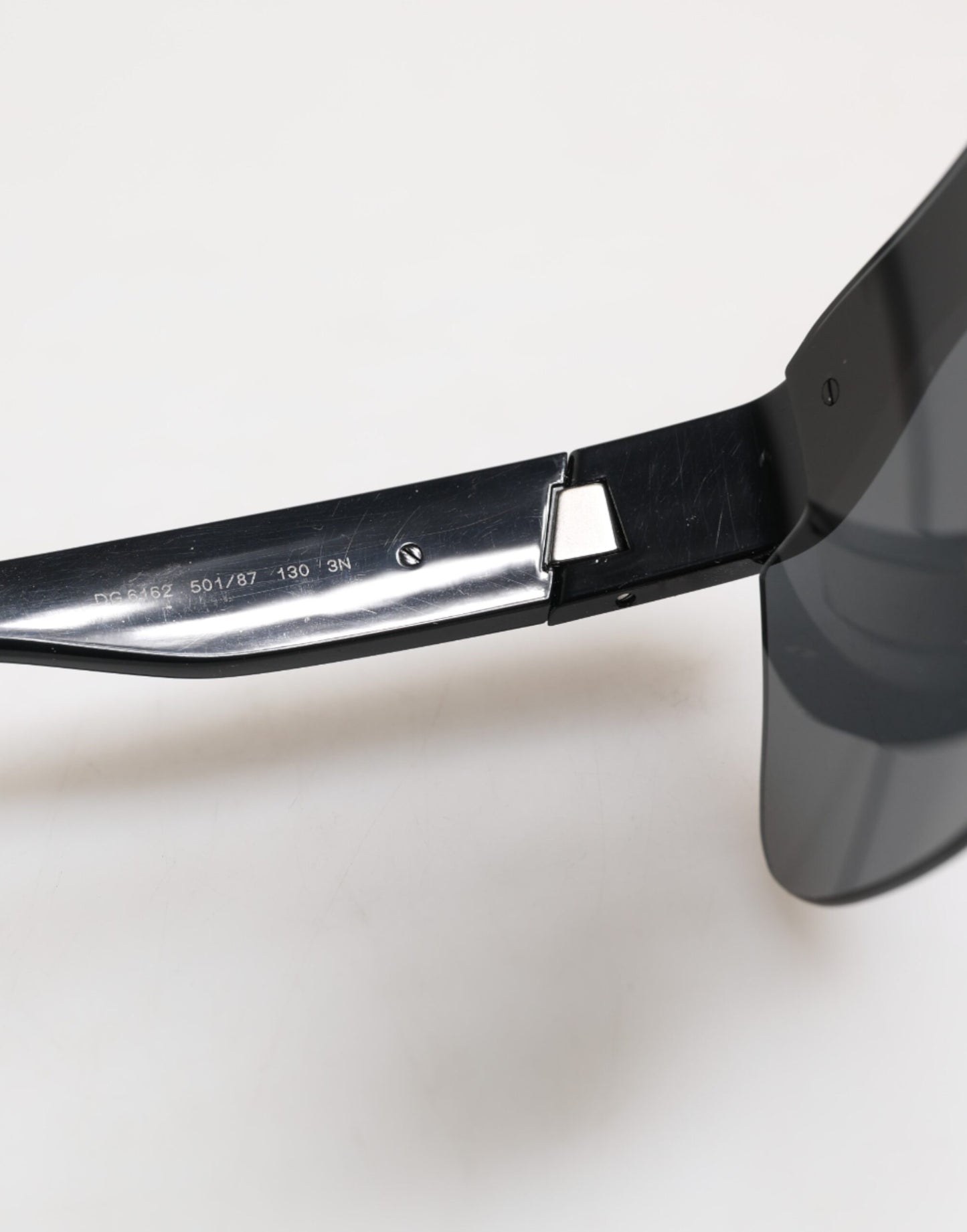 Dolce & Gabbana Zwart Wit Street Sporty DG6162 Heren Zonnebrillen