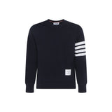 Thom Browne Blue Cotton Sweatshirt - Modern Comfort