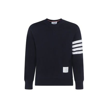Thom Browne Blue Cotton Sweatshirt - Modern Comfort