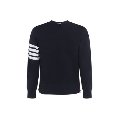 Thom Browne Blue Cotton Sweatshirt - Modern Comfort