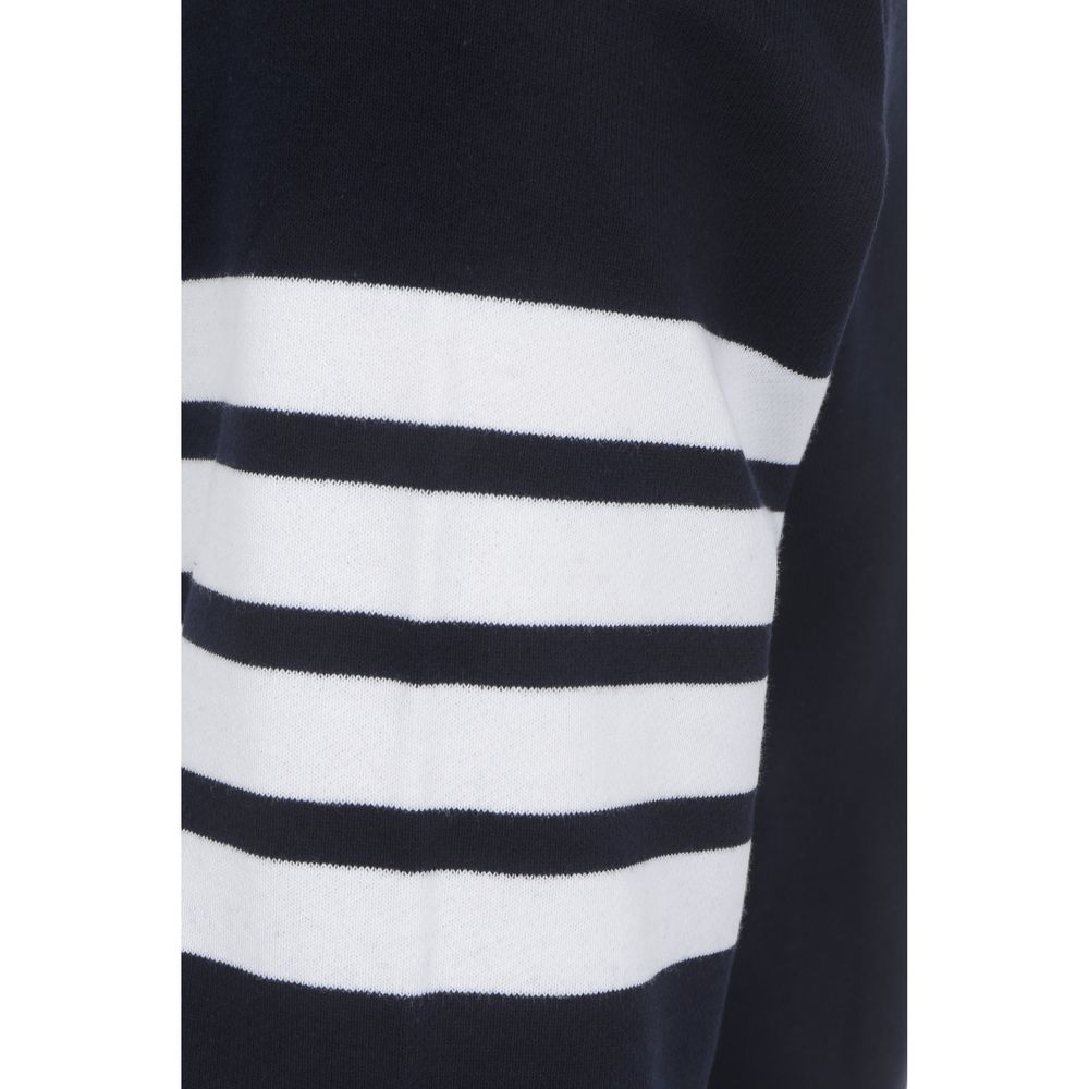 Thom Browne Blue Cotton Sweatshirt - Modern Comfort