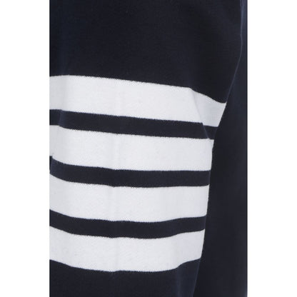 Thom Browne Blue Cotton Sweatshirt - Modern Comfort