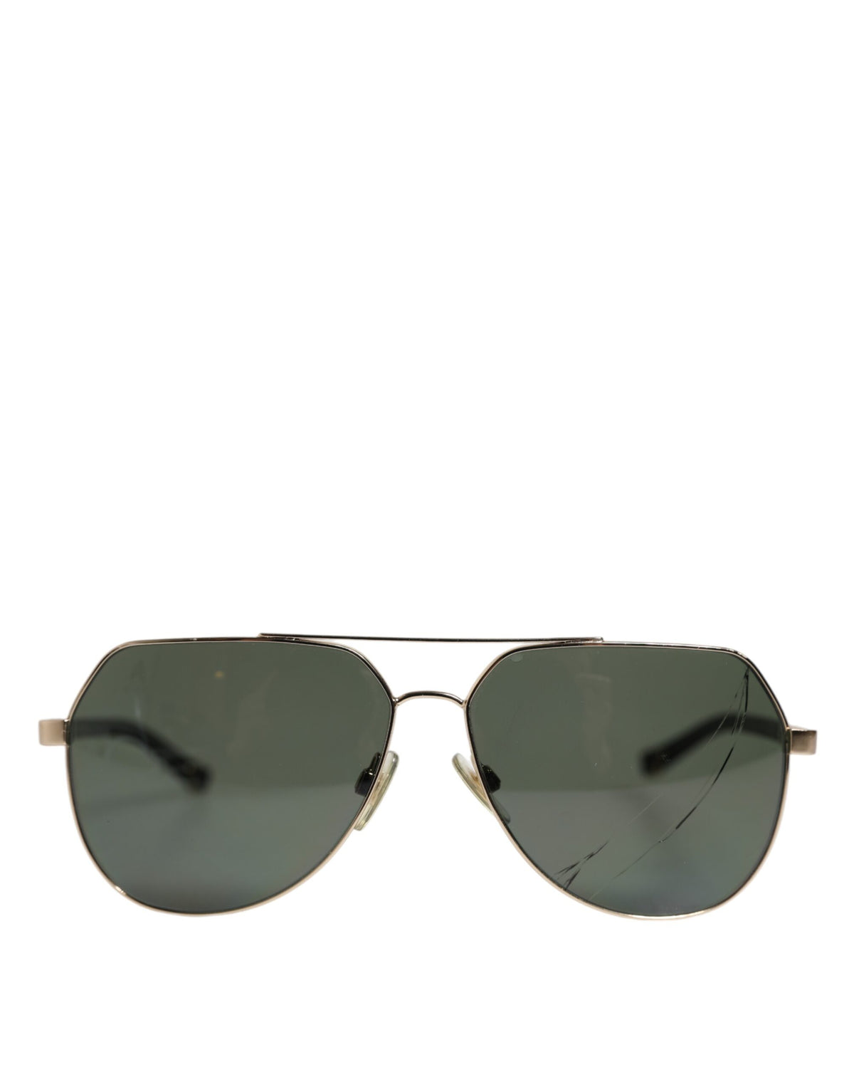 Lunettes de soleil Dolce & Gabbana DG2133K en or 18K noir