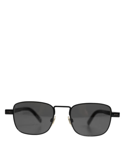 Dolce & Gabbana zwart metalen montuur met vierkante lenzen DG2222 Eyewear zonnebril
