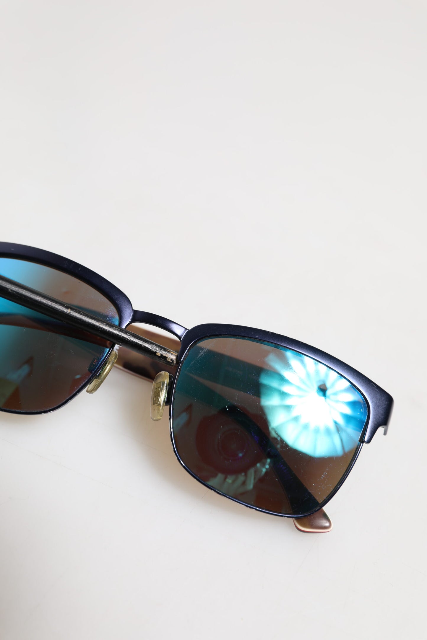 Dolce & Gabbana Zwarte Acetaat Vierkante Gepolariseerde DG4287F Zonnebrillen