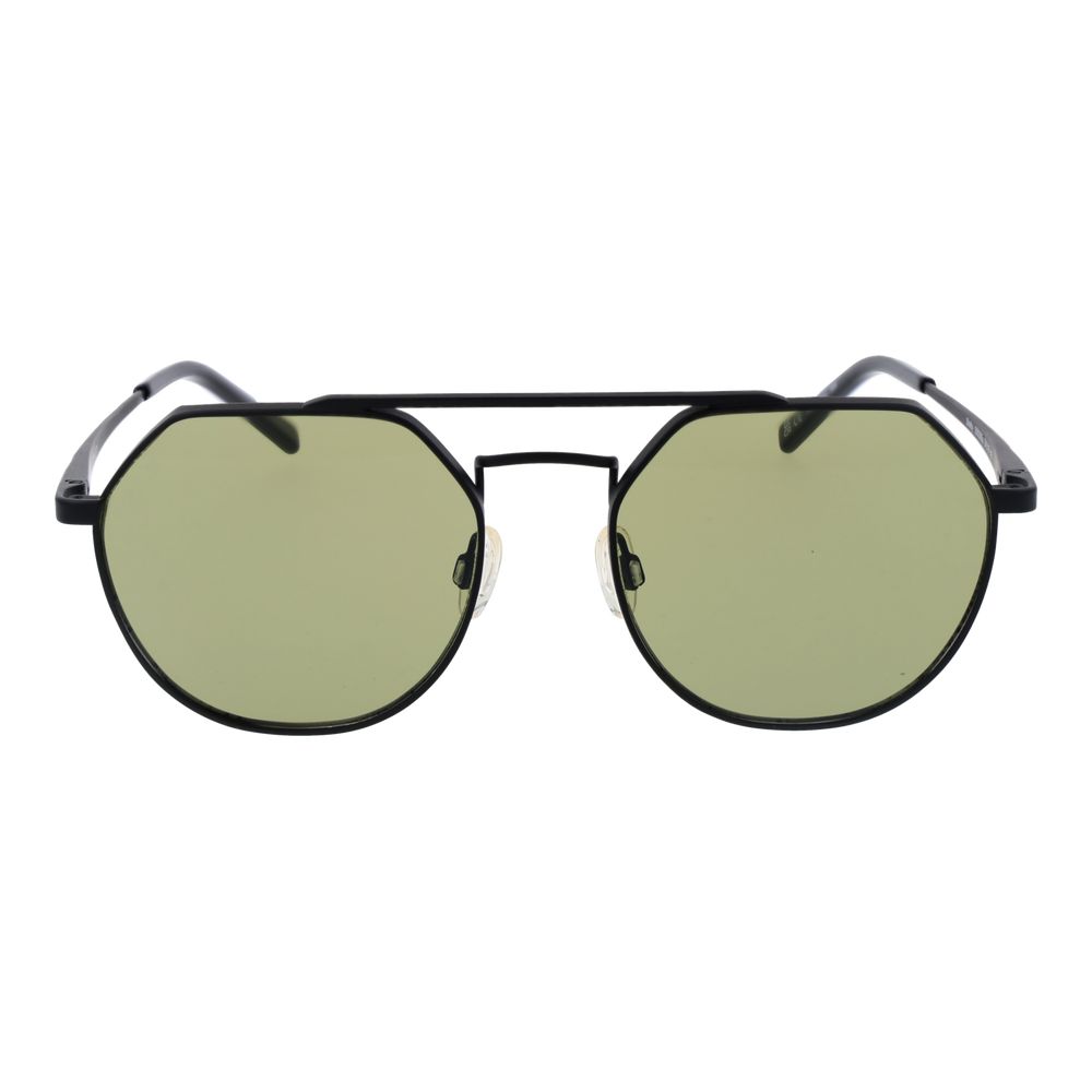 Serengeti Black Unisex Aviator Sunglasses - Stylish Eye Protection