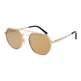 Serengeti Gold Unisex Sunglass - Aviator with Photochromatic Lenses