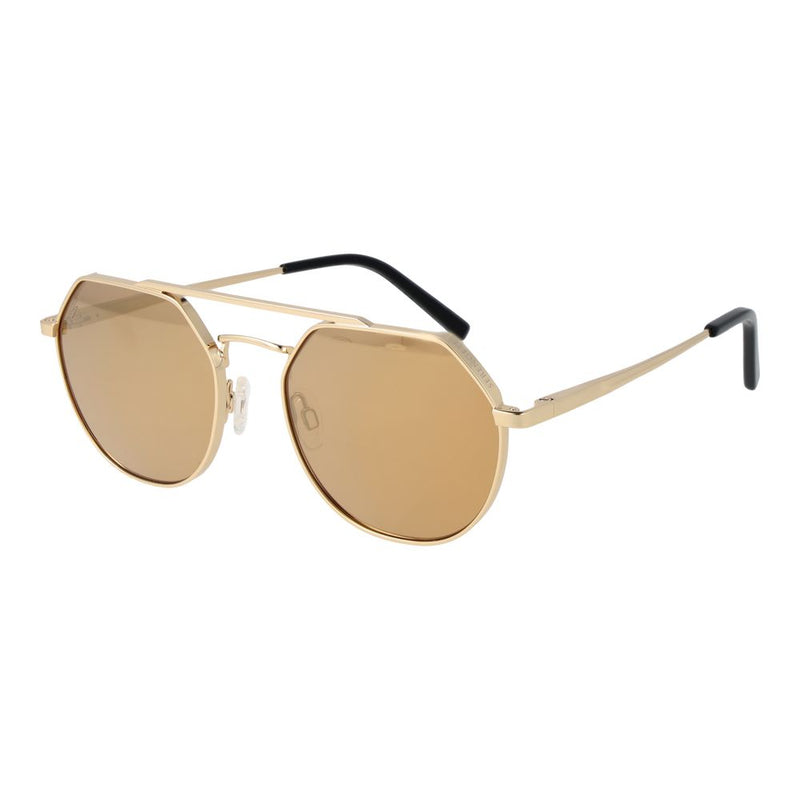 Serengeti Gold Unisex Sunglass - Stylish Aviator with Photochromatic Lenses