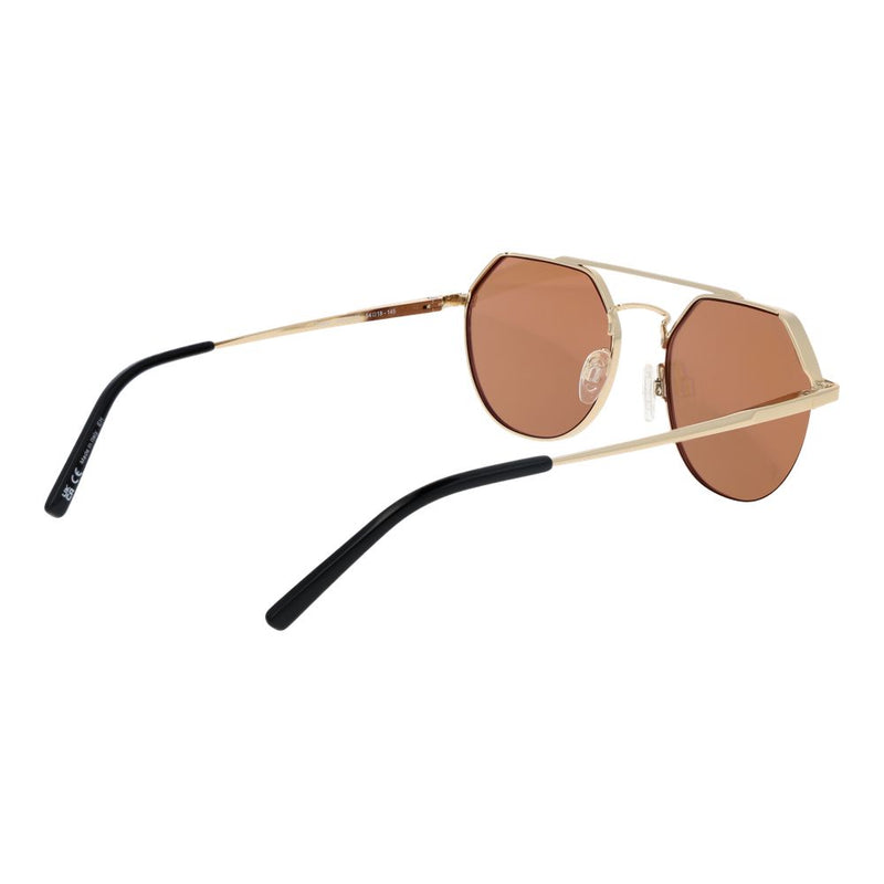 Serengeti Gold Unisex Sunglass - Stylish Aviator with Photochromatic Lenses