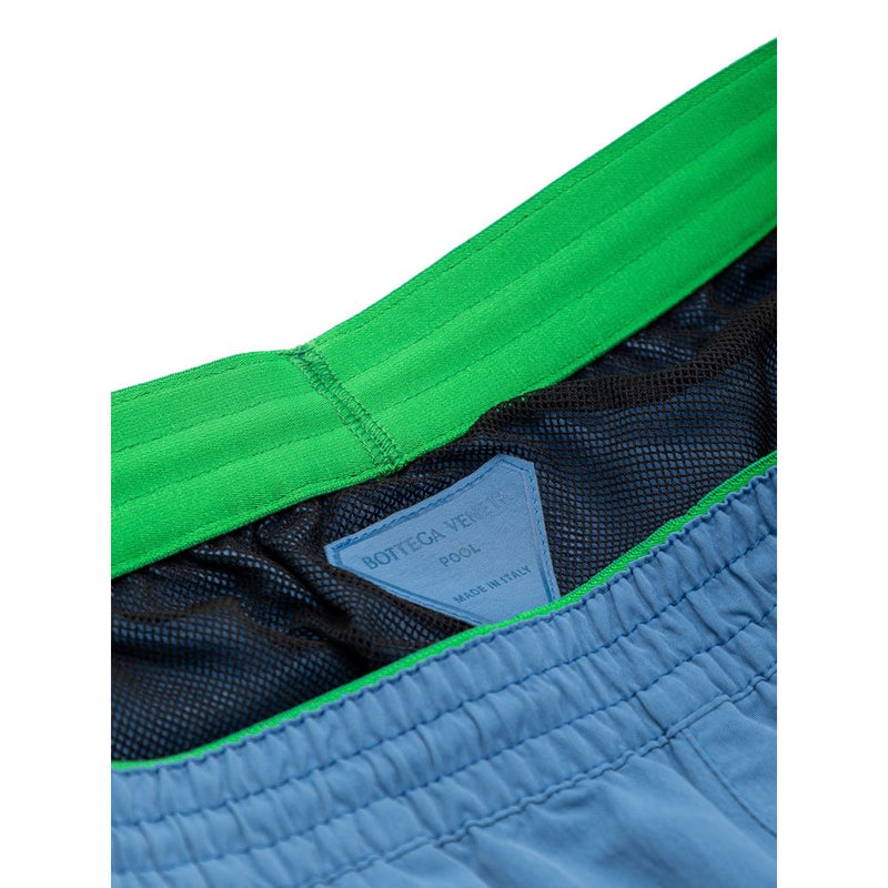 Bottega Veneta Blue Polyamide Swim Short - Allure and Comfort