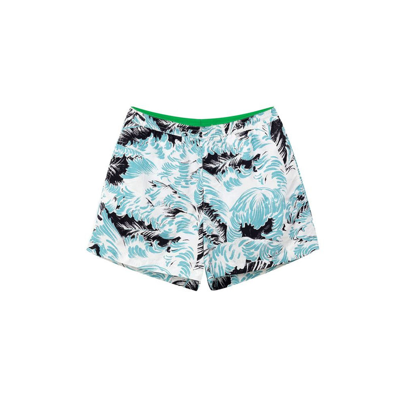 Bottega Veneta White Polyamide Swim Short - Luxury Beachwear
