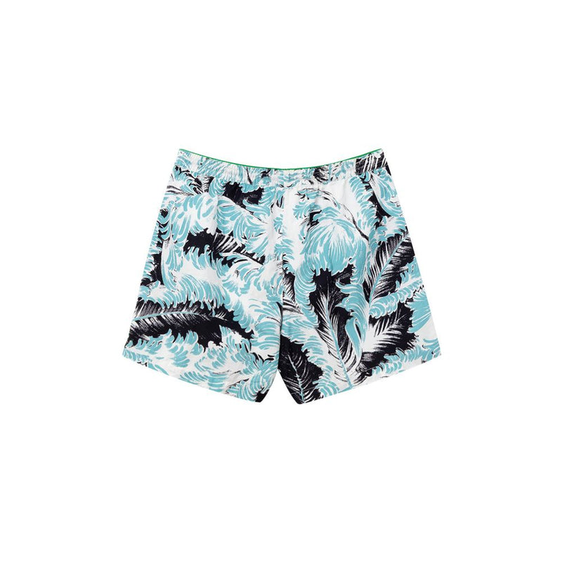 Bottega Veneta White Polyamide Swim Short - Luxury Beachwear
