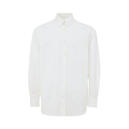 Gucci White Cotton Shirt