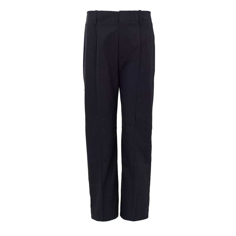 Bottega Veneta Navy Blue Cotton Pant - Elegant & Comfortable