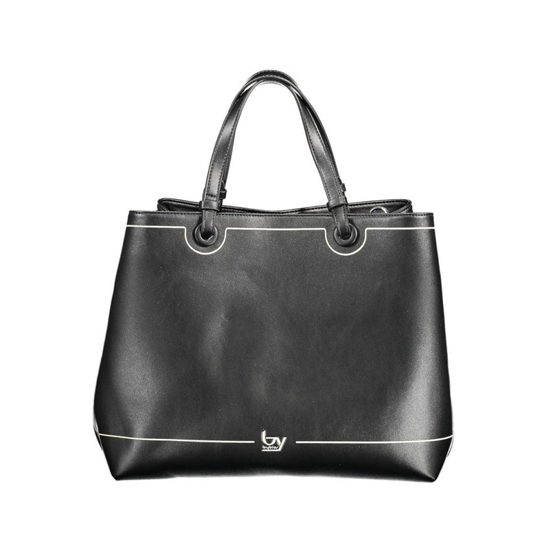 BYBLOS Black Polyethylene Handbag - Élégant et Fonctionnel
