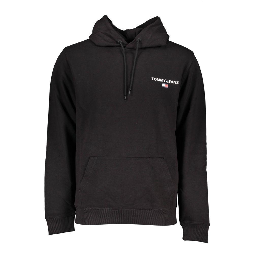 Pull en coton noir pour homme Tommy Hilfiger