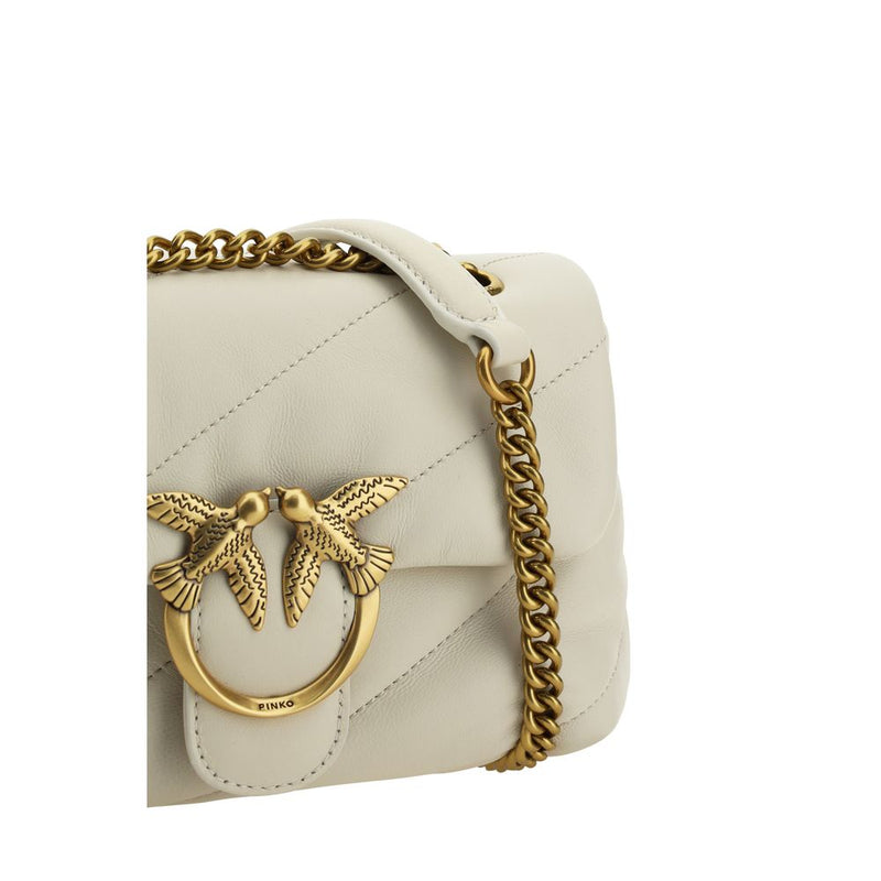 PINKO Love Mini Puff Shoulder Bag - Cuir de Veau Luxueux