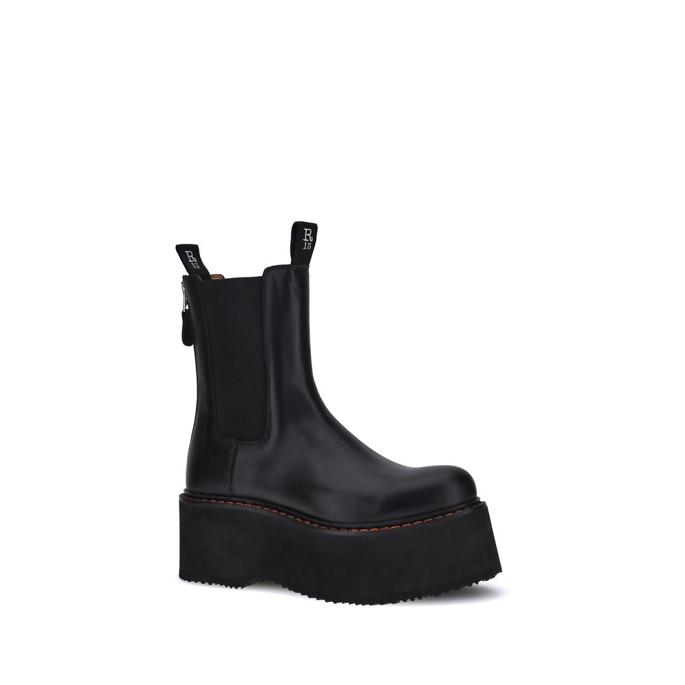 R13 Platform Chelsea Ankle Boot