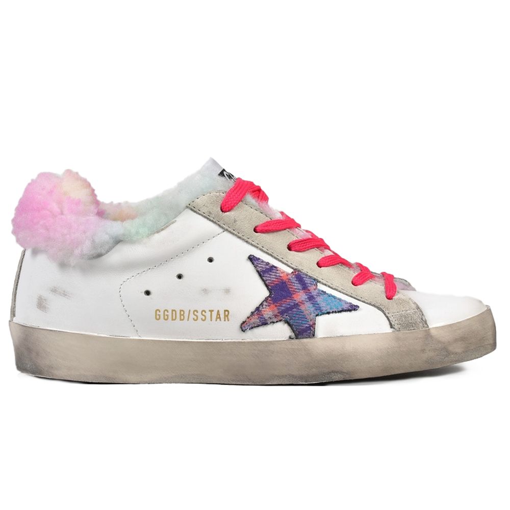 Golden Goose witte leren sneaker