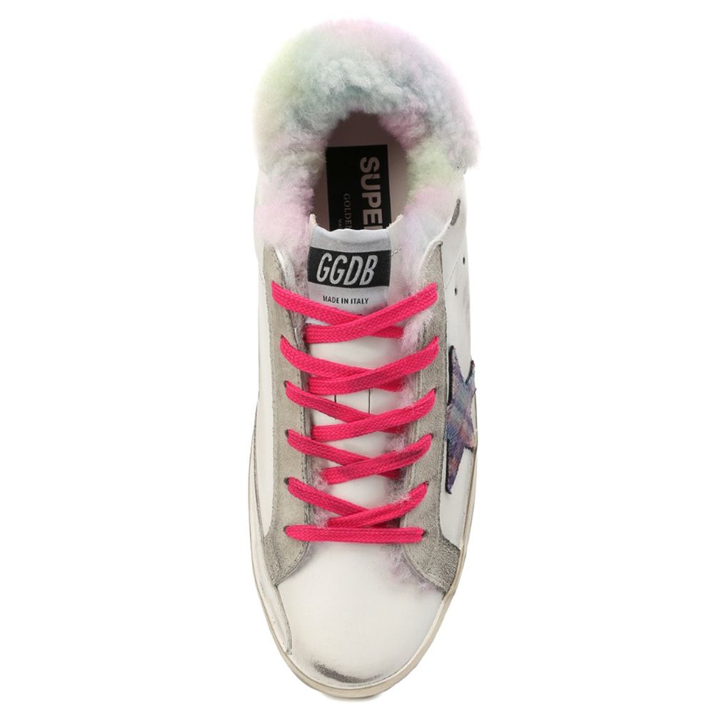 Golden Goose witte leren sneaker