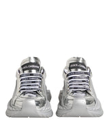 Dolce & Gabbana Super Queen Sneakers - Silver Leather