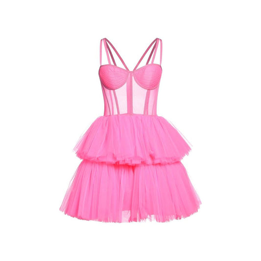 19:13 DRESSCODE Robe Mini en Tulle