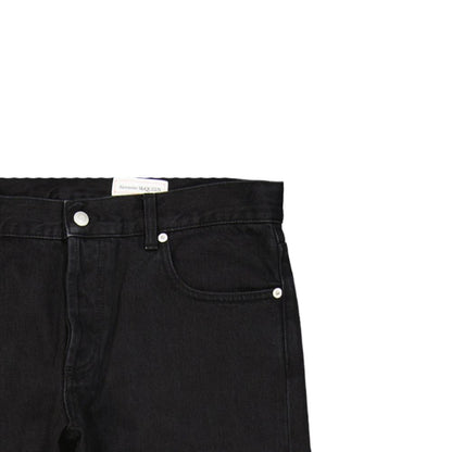 Jeans en jean de coton Alexander McQueen