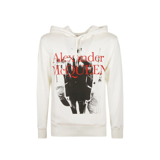 Sweat à capuche avec logo Alexander McQueen