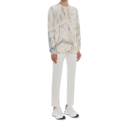 Pull à imprimé Dante de William Blake par Alexander McQueen