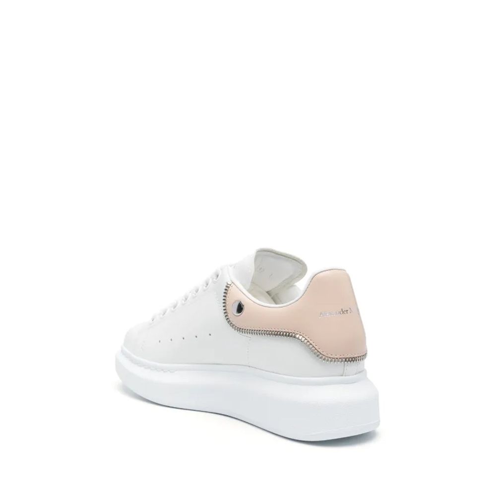 Sneakers en cuir surdimensionnées d'Alexander McQueen