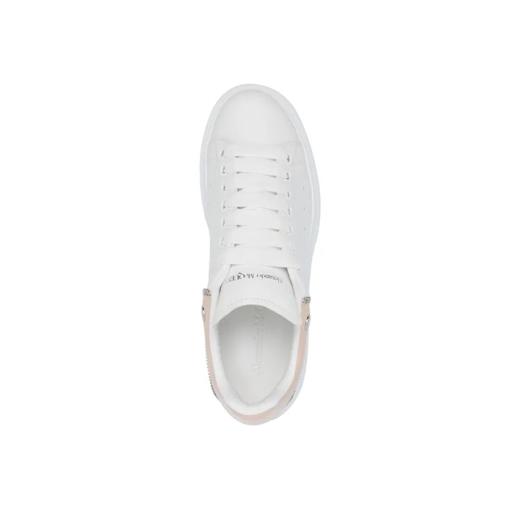 Sneakers en cuir surdimensionnées d'Alexander McQueen