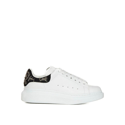 Sneakers en cuir surdimensionnées d'Alexander McQueen