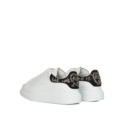 Sneakers en cuir surdimensionnées d'Alexander McQueen