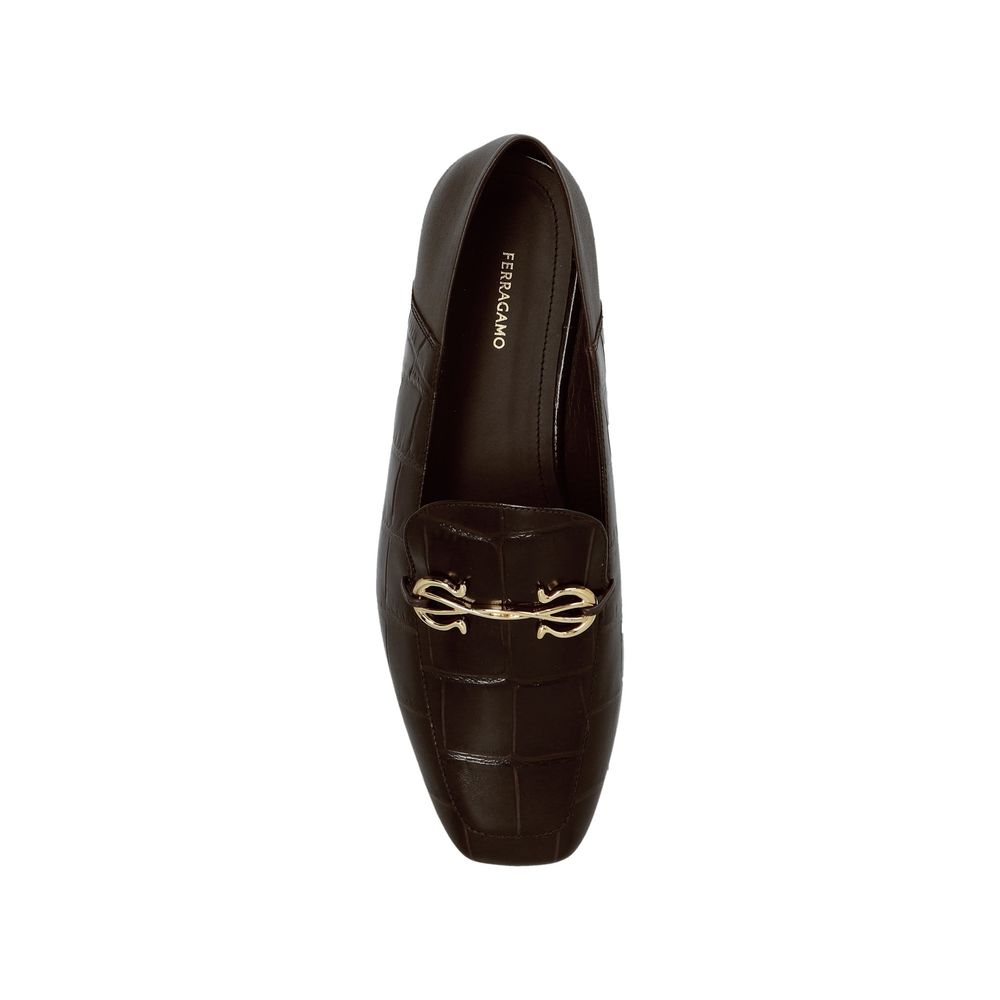 Salvatore Ferragamo Louis Leather Lofaers