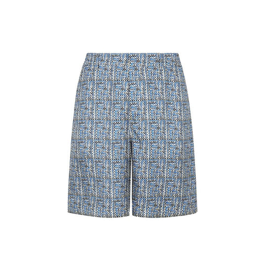 Shorts en soie imprimée Fendi