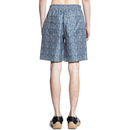Shorts en soie imprimée Fendi