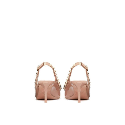 Valentino Garavani leren pumps met hielband