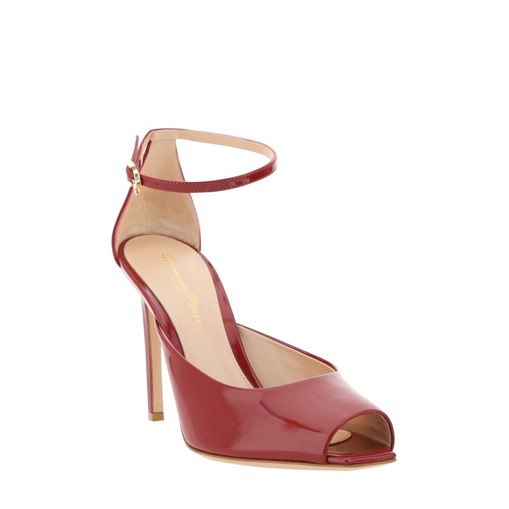Escarpins en cuir verni Gianvito Rossi Nuit 95