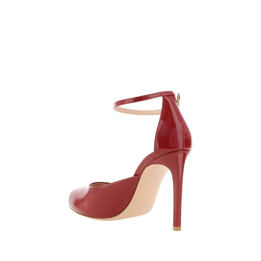 Escarpins en cuir verni Gianvito Rossi Nuit 95