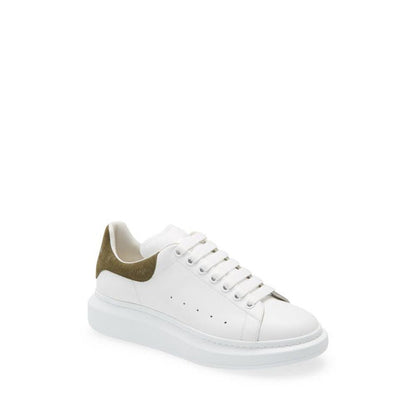 Sneakers surdimensionnées en cuir de crocodile Alexander McQueen