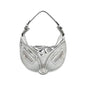 Versace Repeat Hobo Shoulder Bag