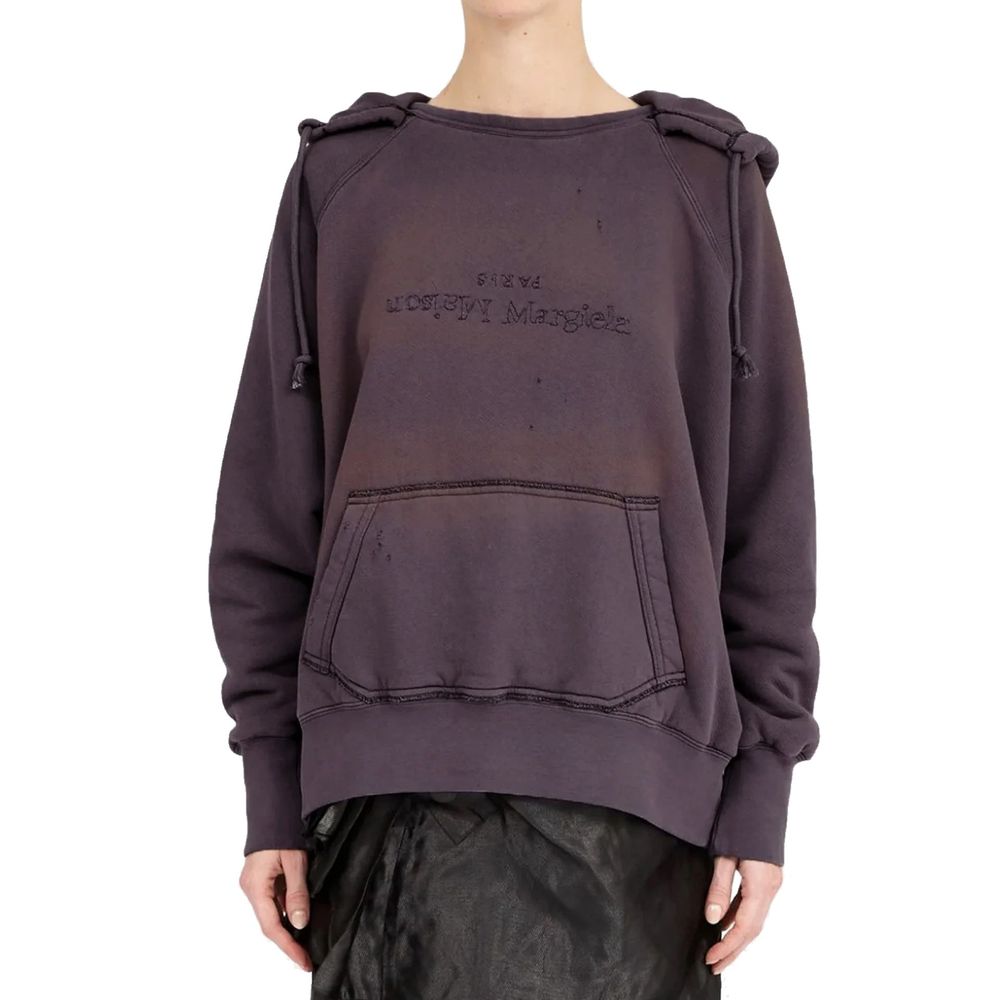 Maison Margiela Sweatshirt met capuchon van katoen