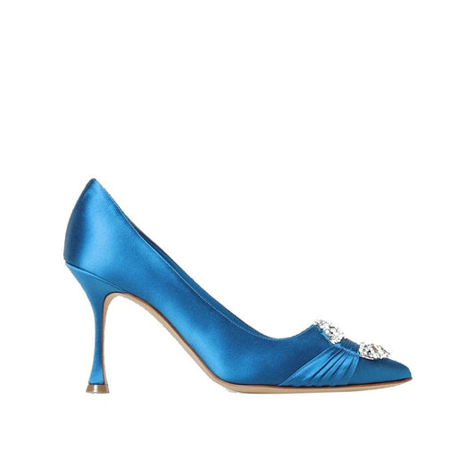 Manolo Blahnik Maida 090, escarpins en satin