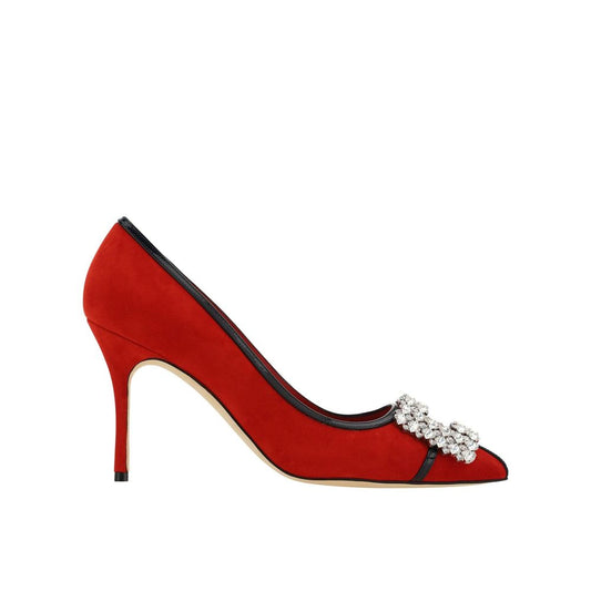 Manolo Blahnik Tuberian 90, escarpins en daim