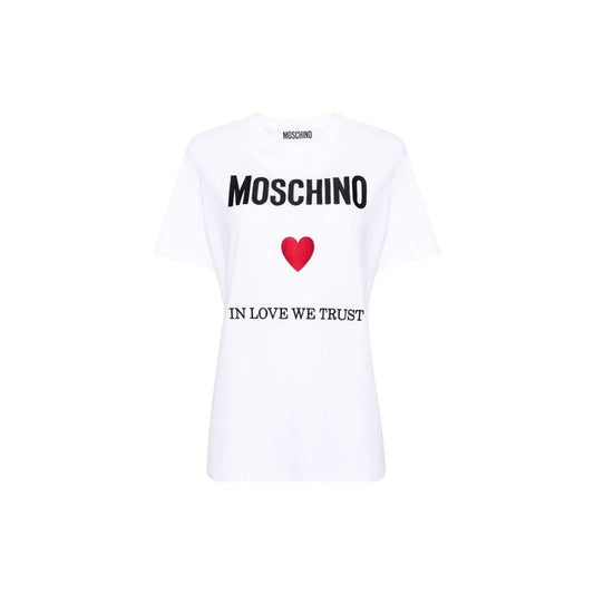 T-shirt Moschino Couture In Love We Trust